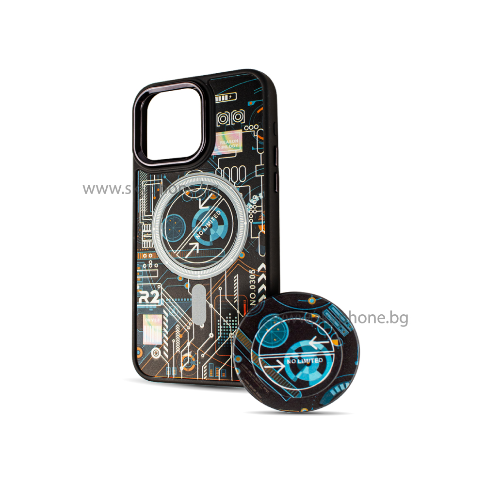 BOTER Калъф MagSafe + MagPopsocket Xiaomi RedMi A1/ Redmi A2 /Technology/