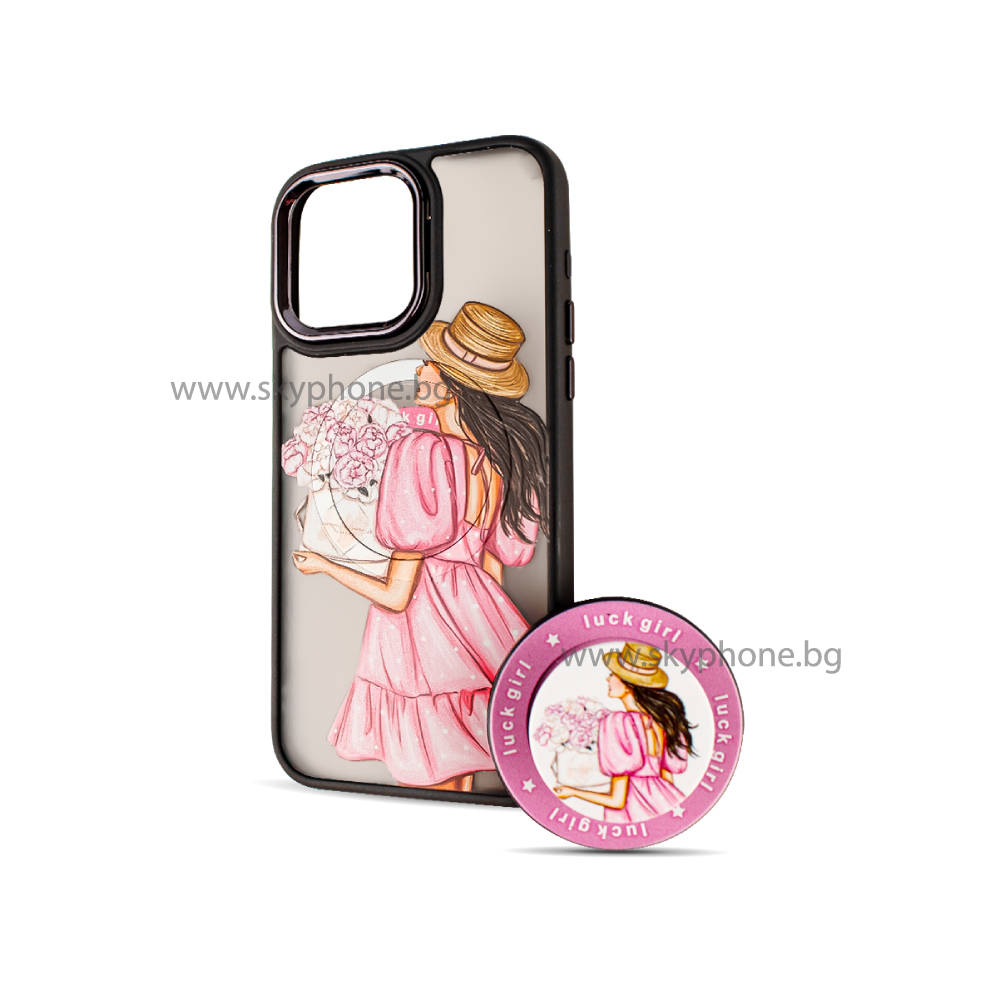 BOTER Калъф MagSafe + MagPopsocket Xiaomi RedMi A1/ Redmi A2 /Luck Girl/