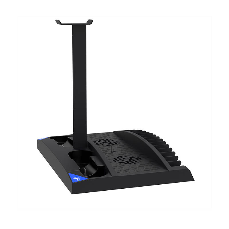 iPega PG-P5013B Мултифункционална стойка за PS5 и аксесоари, USB 2.0 /черна/