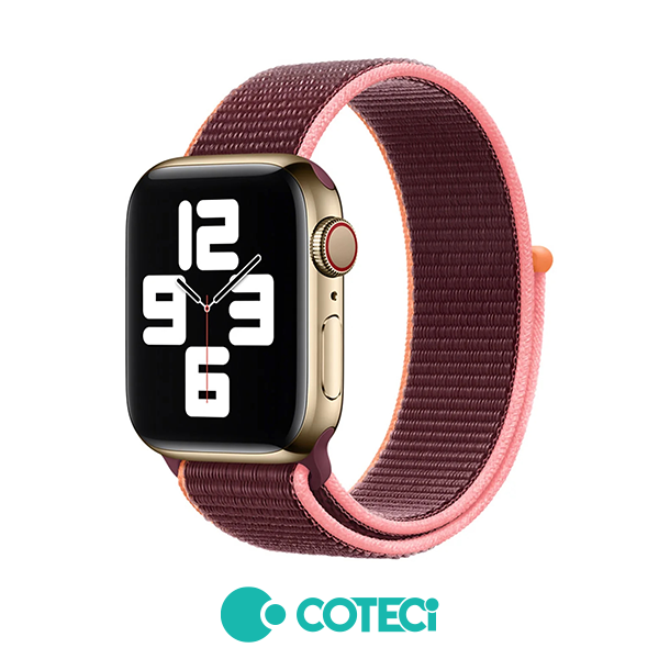 COTECi Sport Nylon Strap W72 Apple Watch, 42/44/45/49mm /вишна/
