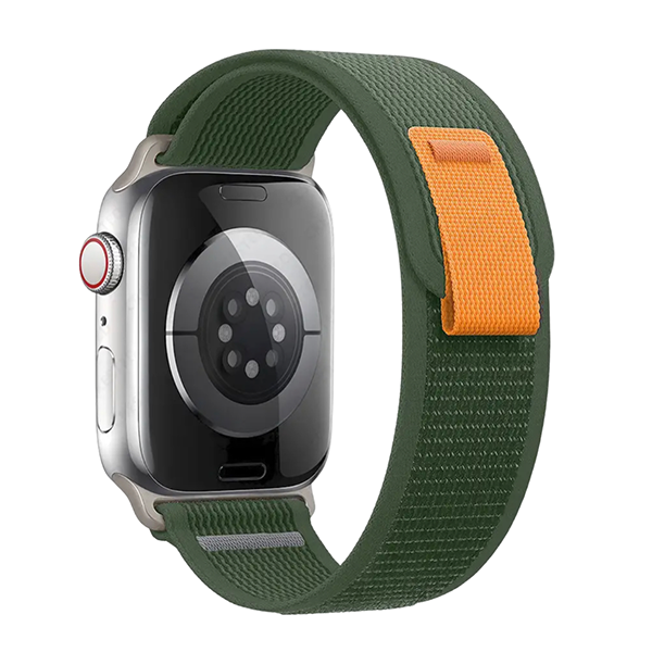 Каишка Trail Loop за Apple Watch 42/44/45/49mm /войнишко зелена/