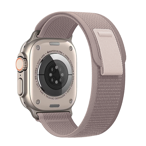 Strap for Apple Watch 42/44/45/49mm, Trail Loop /pink sand/