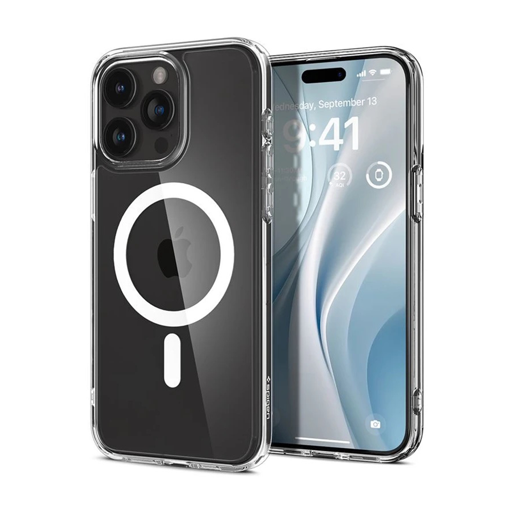 Калъф SPG Ultra Hybrid iPhone 13 Pro Max, MagFit /бял/