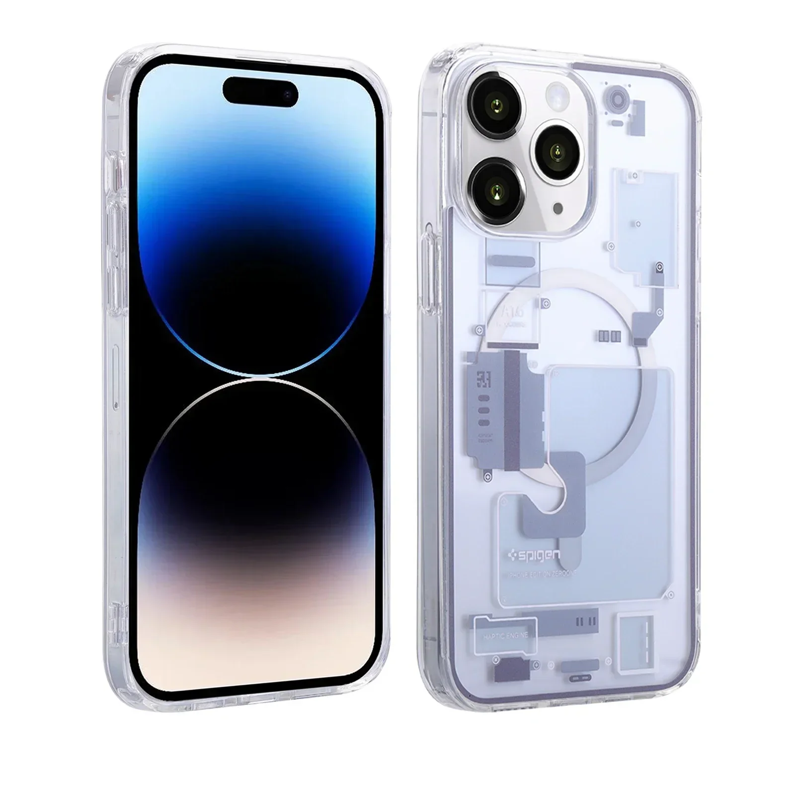 Калъф SPG Ultra Hybrid ZeroOne iPhone 15, MagFit /прозрачен/