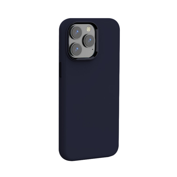 Калъф XO Liquid silicone Series Apple iPhone 15 Pro Max, MagSafe /тъмно син/
