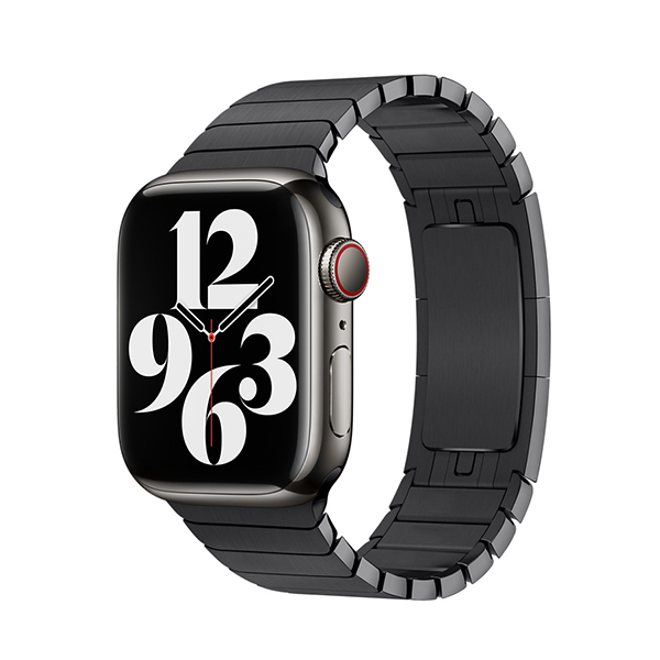 Метална каишка Link Metal Sarengava Band for Apple Watch, 42/44/45/49mm /черна/