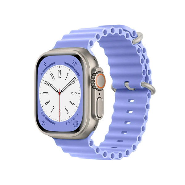 Каишка Ocean Band за Apple Watch, 42/44/45/49mm /люляк/
