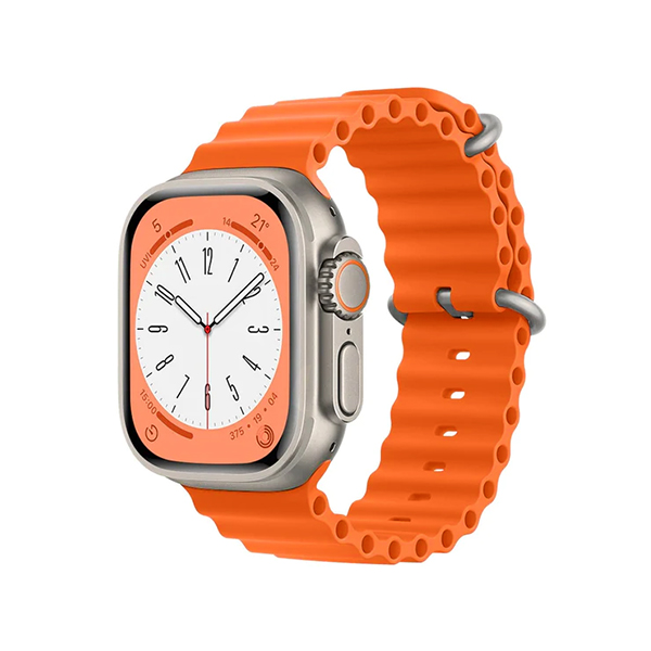 Силиконова каишка Ocean Band за Smart Watch, 20мм /оранжева/