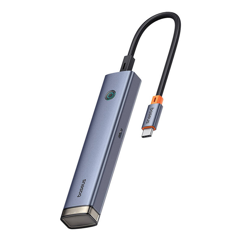 BASEUS HUB 6 in 1 from Type-C to 2xUSB3.0, USB2.0, USB-C(PD) 100W, PD, HDMI 4K/30Hz AIR UltraJoy, B00052802811-01 /space grey/