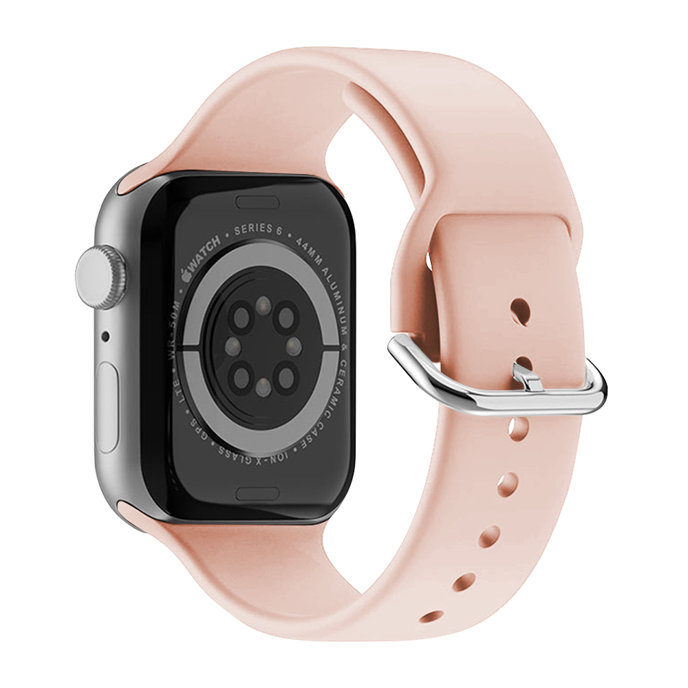 Каишка Silicon Simple2 Strap for Apple Watch, 42/44/45/49mm /розова/