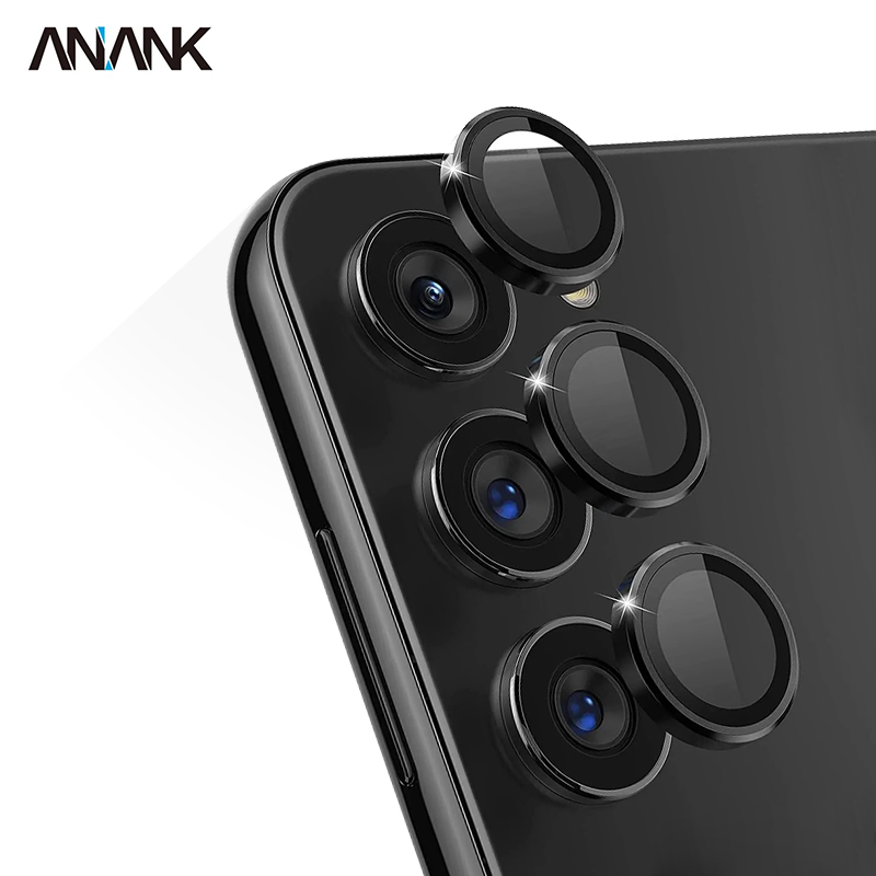 ANANK Titanium Alloy Camera Lens Samsung S24 Plus /черни/
