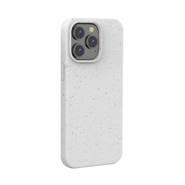 Калъф XO Enviromentally-friendly Apple iPhone 15 Pro /бял/, биоразградим