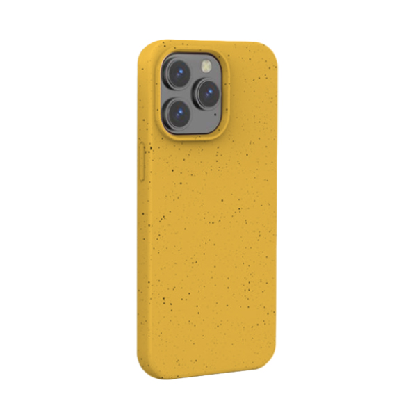 Калъф XO Enviromentally-friendly Apple iPhone 15 Pro /жълт/, биоразградим