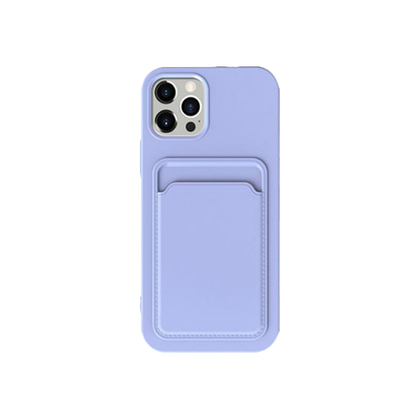 Калъф XO TPU със слот за карта Apple iPhone 15 Pro Max /лилав/