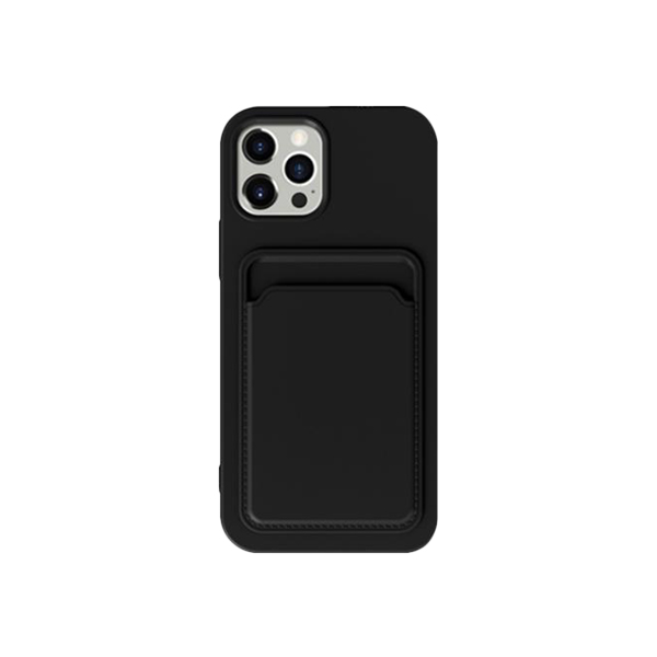 Калъф XO TPU със слот за карта Apple iPhone 15 Pro /черен/