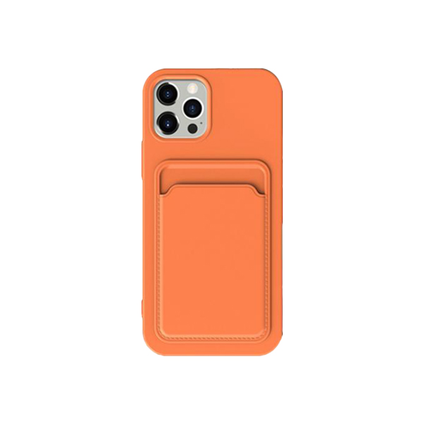 Калъф XO TPU със слот за карта Apple iPhone 15 Pro /оранжев/