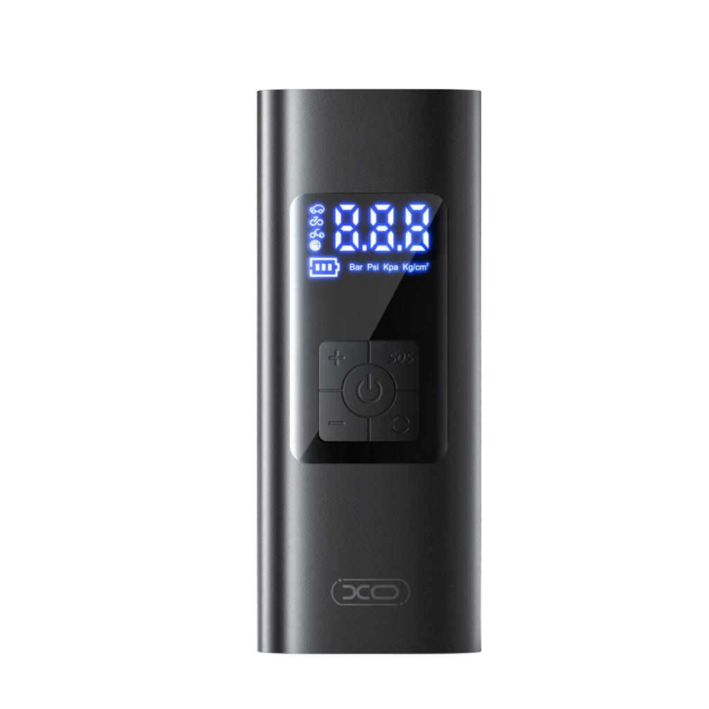 XO 12V / WIreless Компресор с батерия 6000mAh Inflatable Inflator Pump, CZ012 /черен/