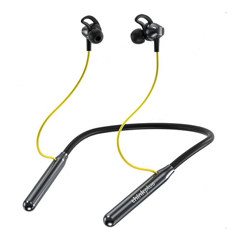 Bluetooth HF Lenovo ThnikPlus BT10, Sport Neck /черно + жълто/