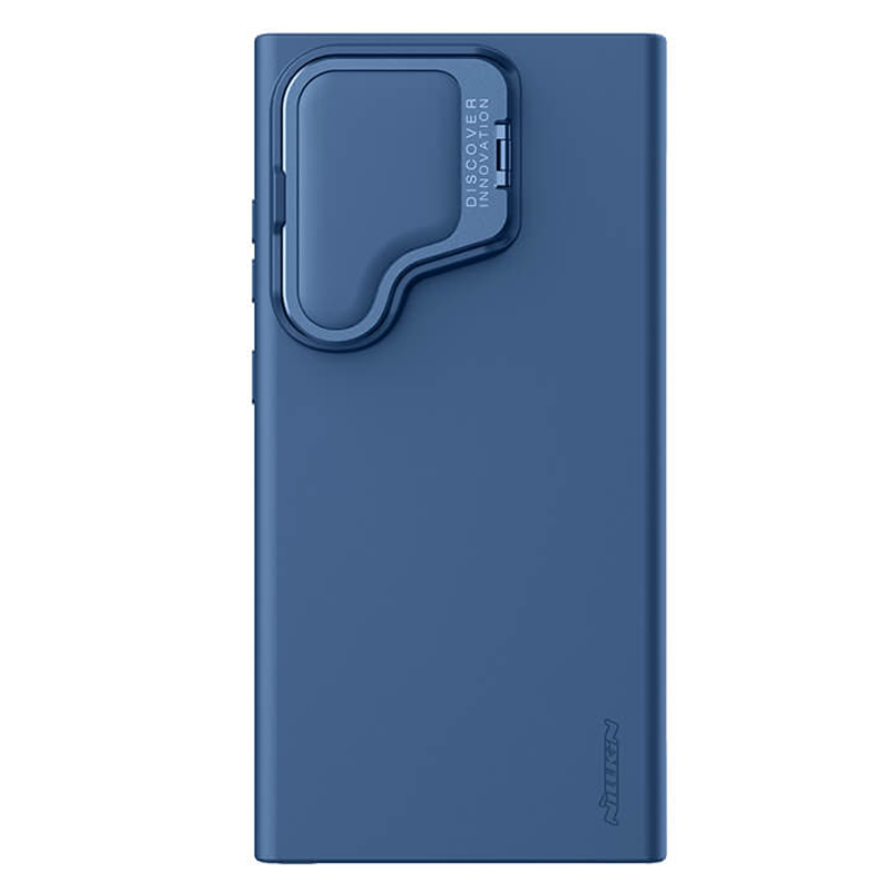 NILLKIN Case Samsung S24 Ultra, Camshield Silky Silicone Prop, blue