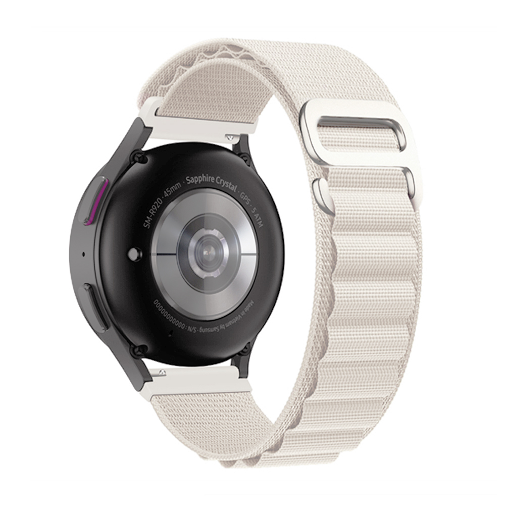 Текстилна каишка Alpine Loop Strap за Smart Watch, 20мм /крем/