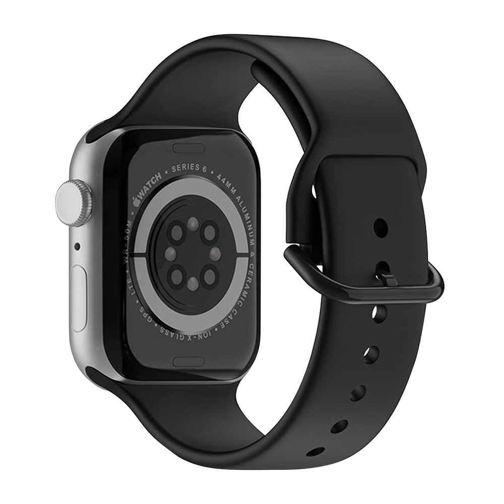 Каишка Silicon Simple2 Strap for Apple Watch, 42/44/45/49mm /черна/