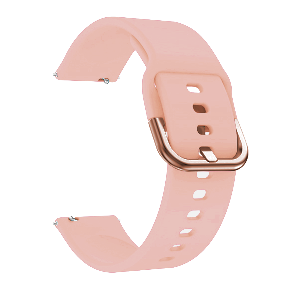 Силиконова каишка Silicone Simple2 Strap за Smart Watch, 20мм /розова/
