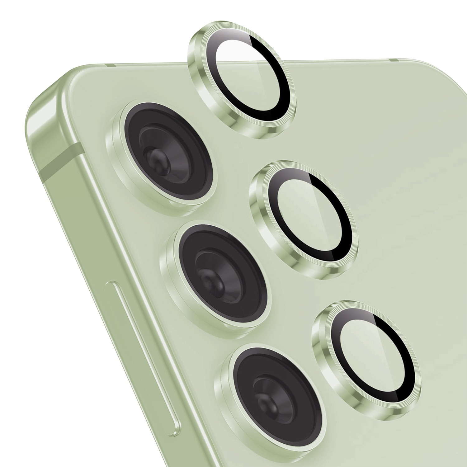 Metal Camera Lens Samsung S24 Plus High Quality /jade green/