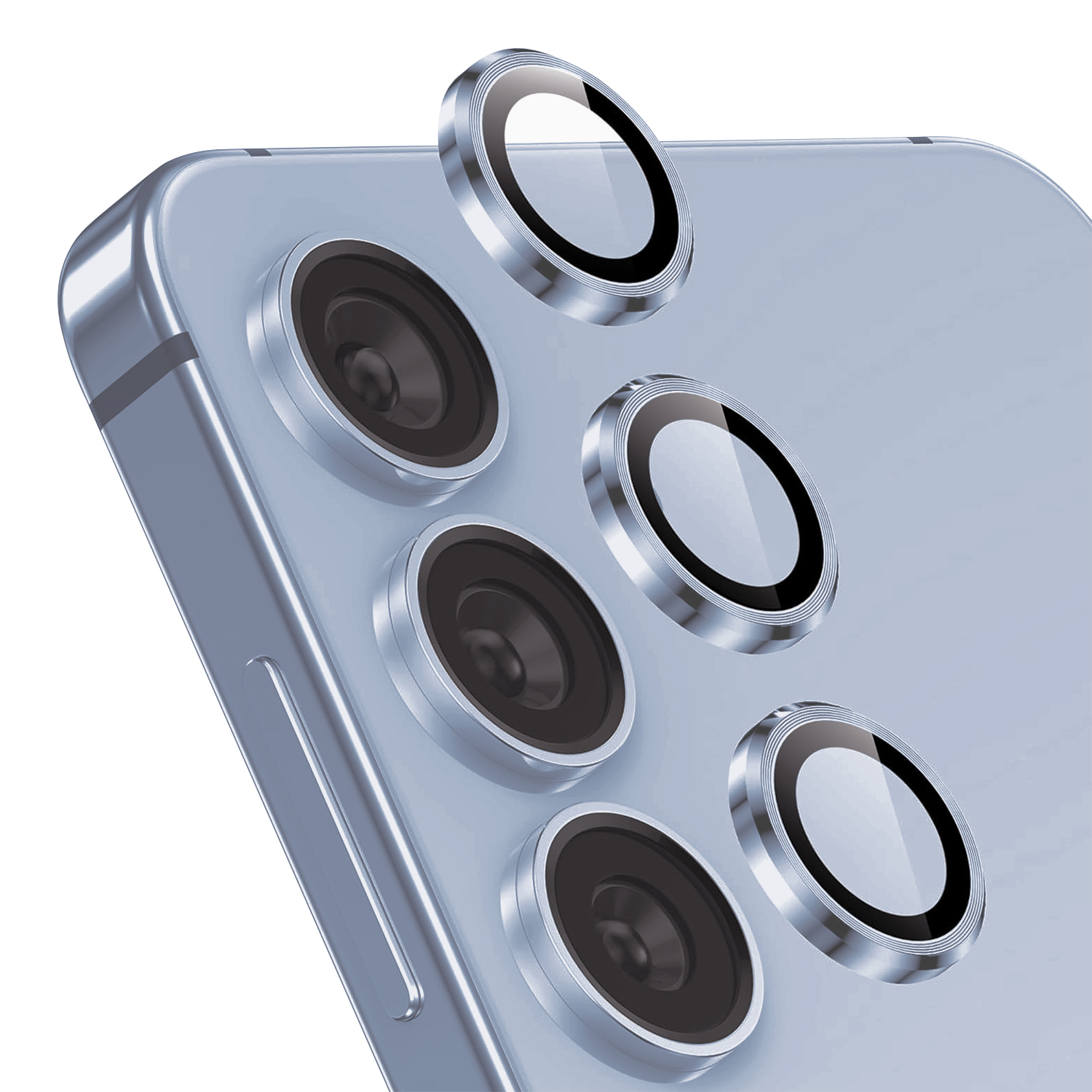 Metal Camera Lens Samsung S24 Plus High Quality /sapphire blue/