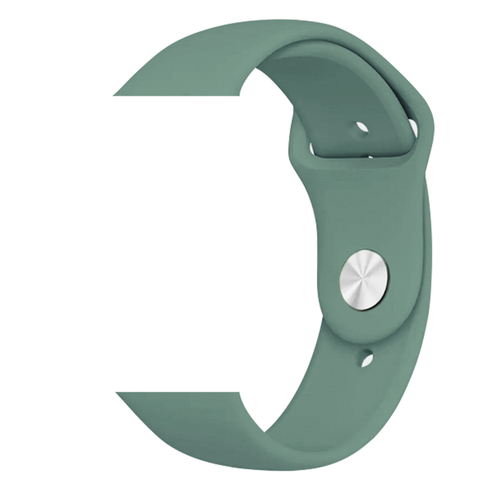 Силиконова каишка Simple за Apple Watch, 42/44mm, S/M /морско синя/