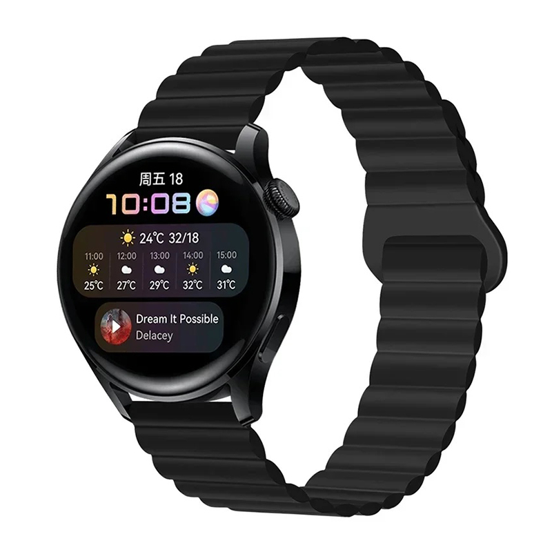 Magnet Strap for Smart Watch, 18mm /black/