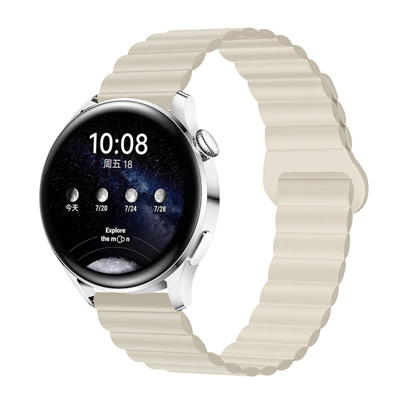 Силиконова магнитна каишка Magnet Strap за Smart Watch, 22мм /starlight/