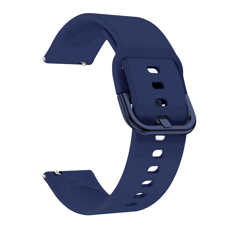 Силиконова каишка Silicon Simple2 Strap за Smart Watch, 22мм /тъмносиня/