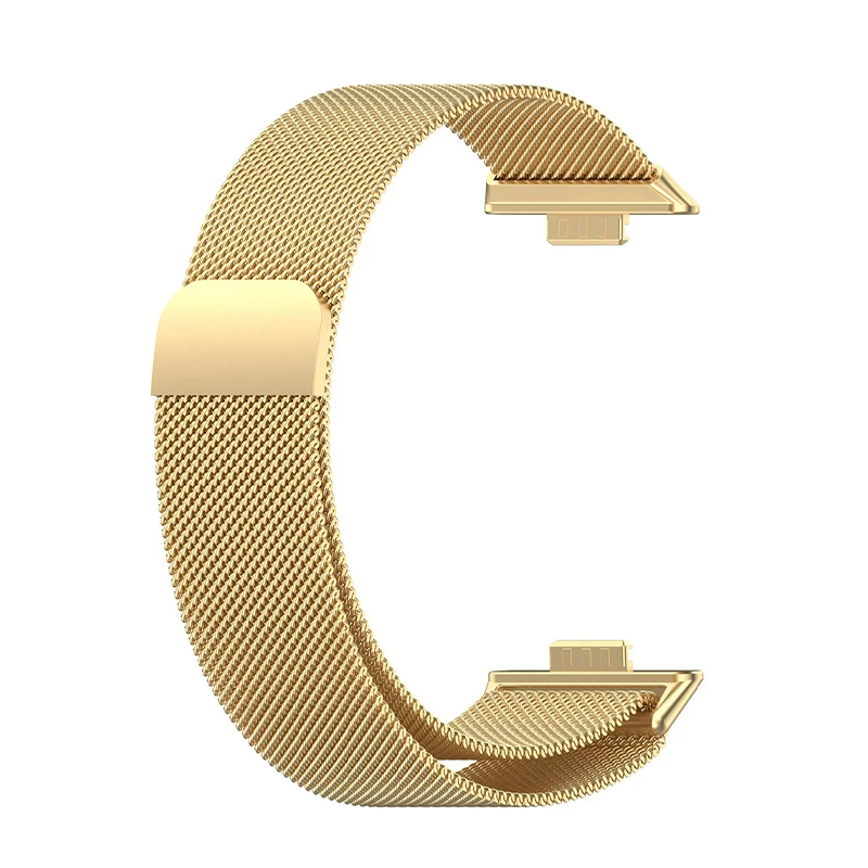Метална каишка Milanese Loop за Huawei Watch Fit 3 /златна/
