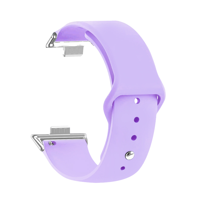 Каишка за Huawei Watch Fit 3/4/4 Pro, Silicon Simple Strap, силиконова /люляк/