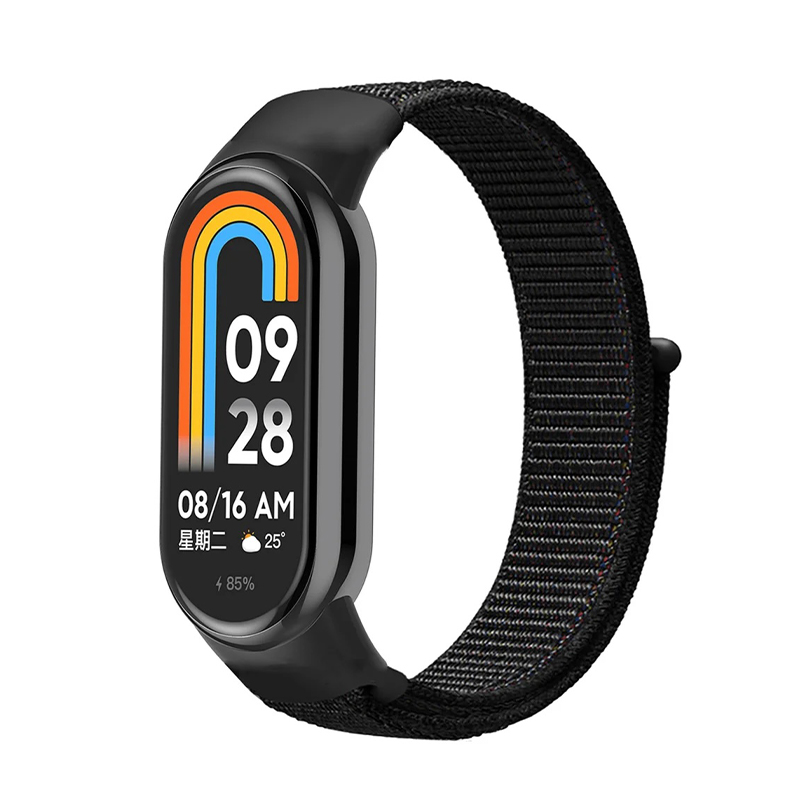Nylon Loop for Xiaomi Mi Band 8 /black/