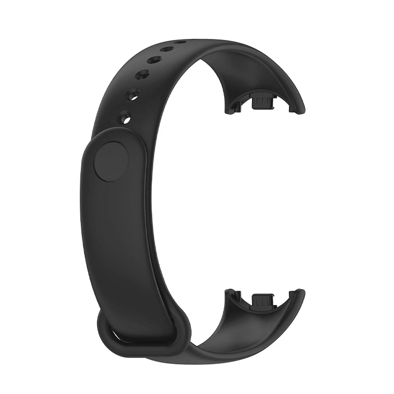 Силиконова каишка Silicon Sport Strap за Xiaomi Mi Band 8 /черна/