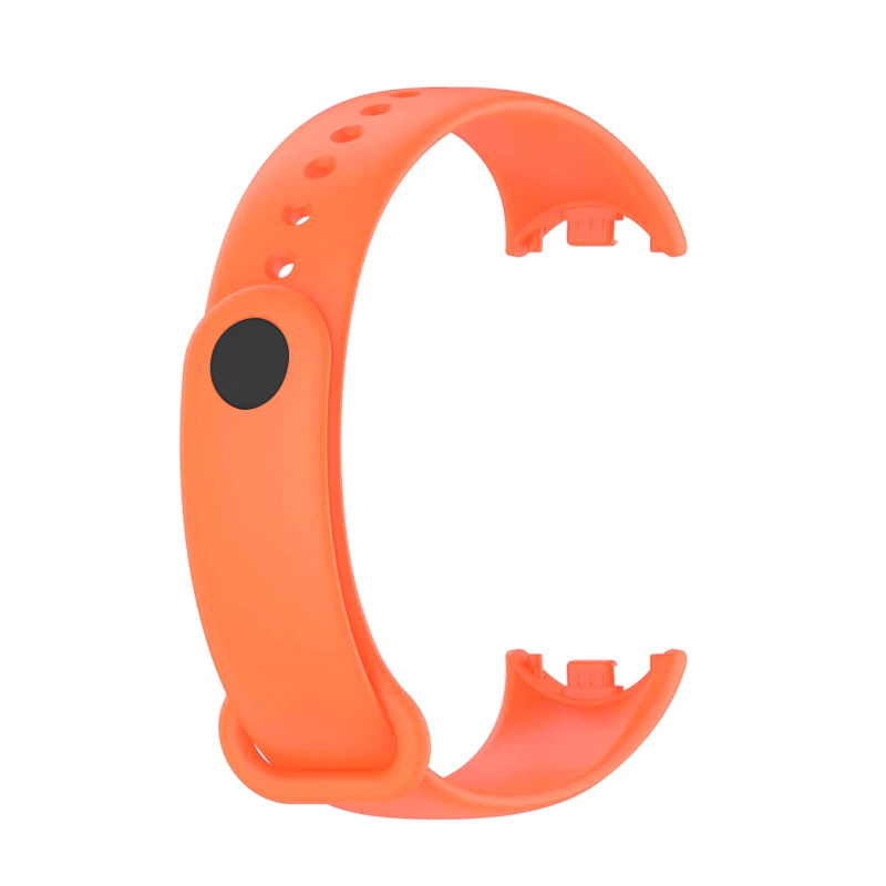Силиконова каишка Silicon Sport Strap за Xiaomi Mi Band 8 /оранжева official/