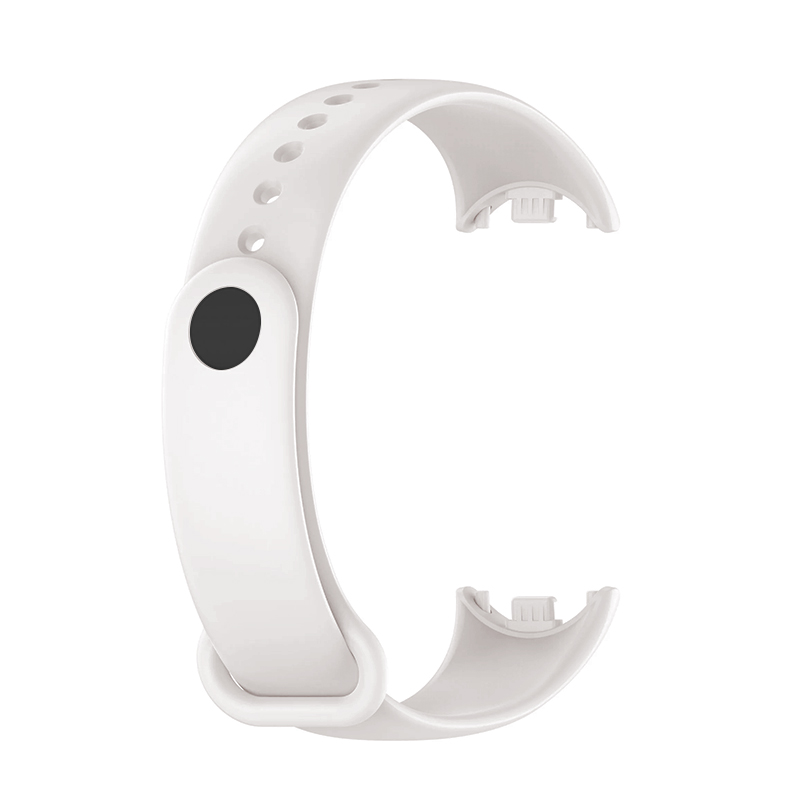 Силиконова каишка Silicon Sport Strap за Xiaomi Mi Band 8 /бяла official/