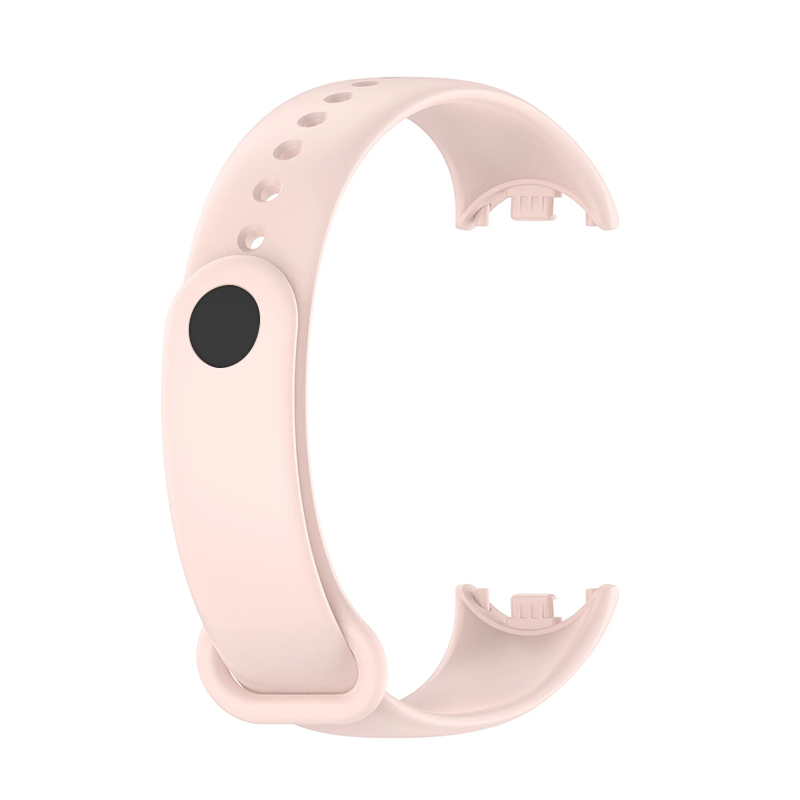Силиконова каишка Silicon Sport Strap за Xiaomi Mi Band 8 /пудра/