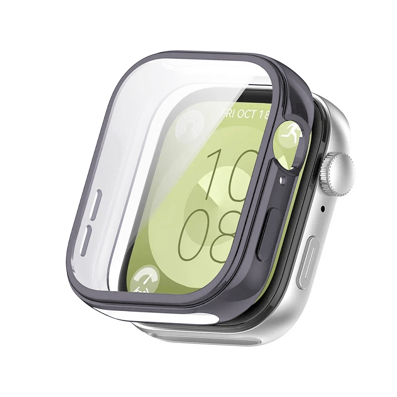 Силиконов протектор за Huawei Watch Fit 3 /графитен/