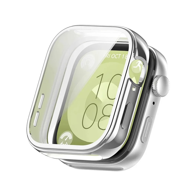 Силиконов протектор за Huawei Watch Fit 3 /сребрист/