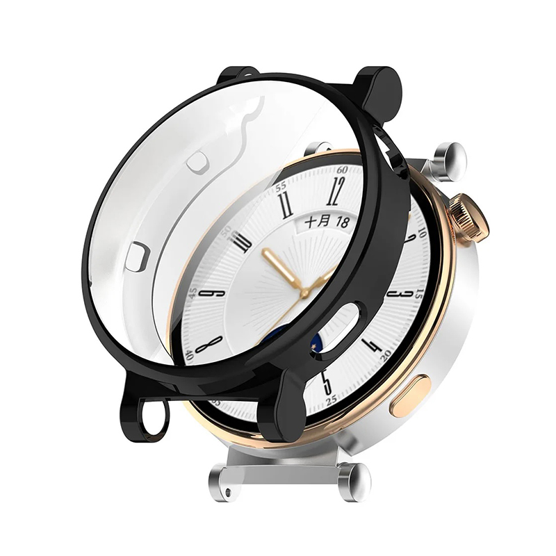 Силиконов протектор за Huawei GT4, 41mm /черен/