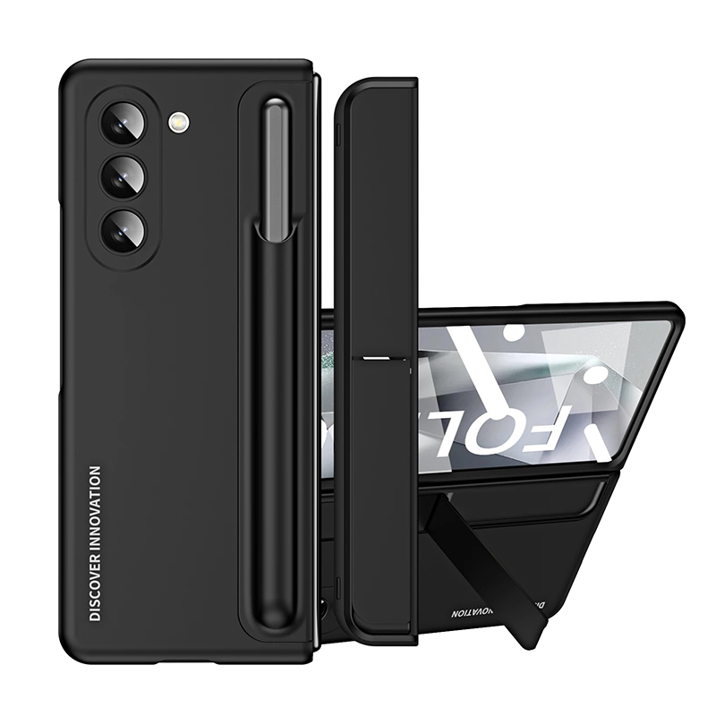 Калъф FW Full Body Matt Samsung Z Fold 6 със сменяем панел + S Pen /черен/