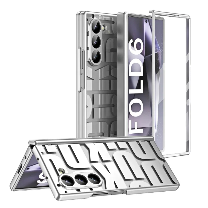Калъф FW Full Body Samsung Z Fold 6 /сребрист labels/