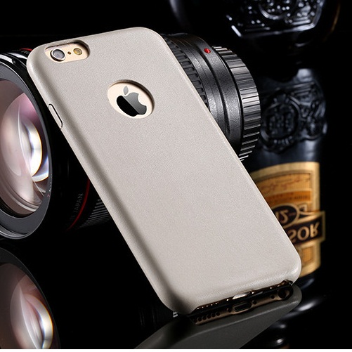 Leather Ultra thin Samsung S6 Edge /white/ 
