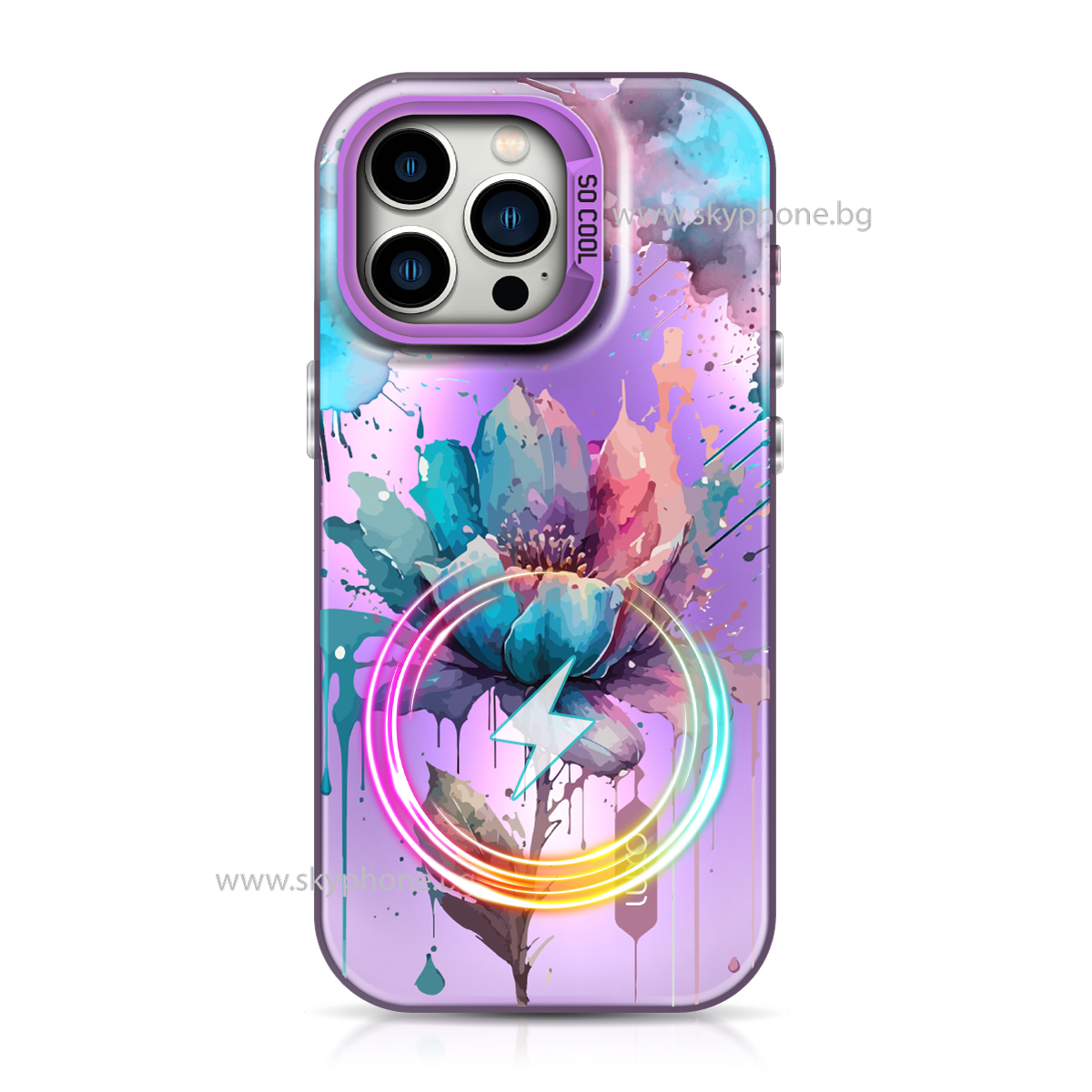 Калъф LUXO So CooL Magsafe Apple iPhone 13/14 /цвете/