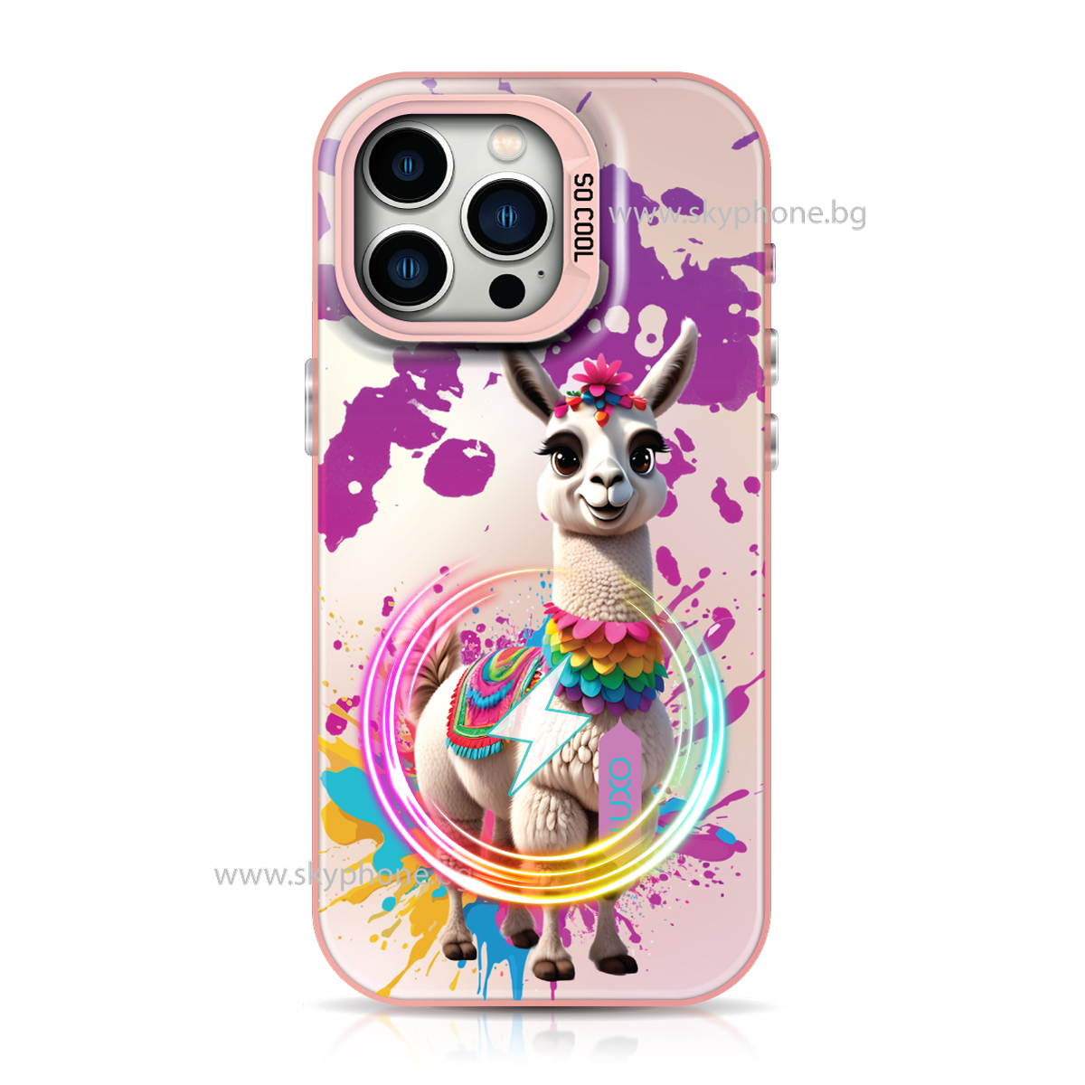 Калъф LUXO So CooL MagSafe Apple iPhone 13/14 /лама/