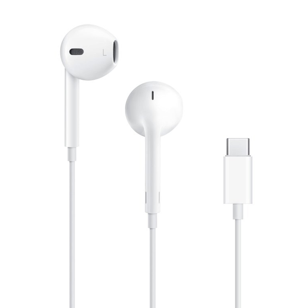 HF Apple EarPods MYQY3ZM/A, USB-C, Оригинал (опаковка) /бели/