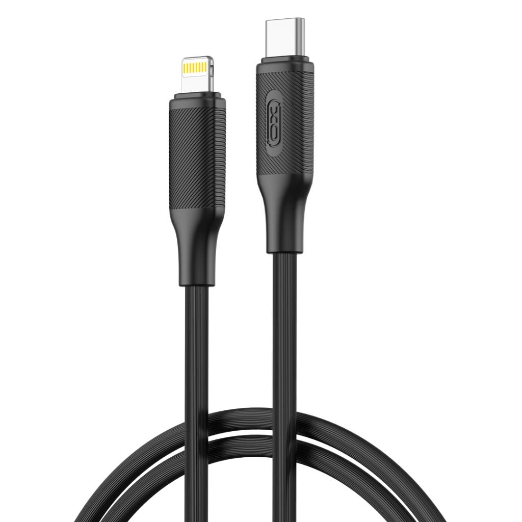 XO Кабел Type-C - Lightning, 1м, 27W, PD, NB-Q265A /черен/