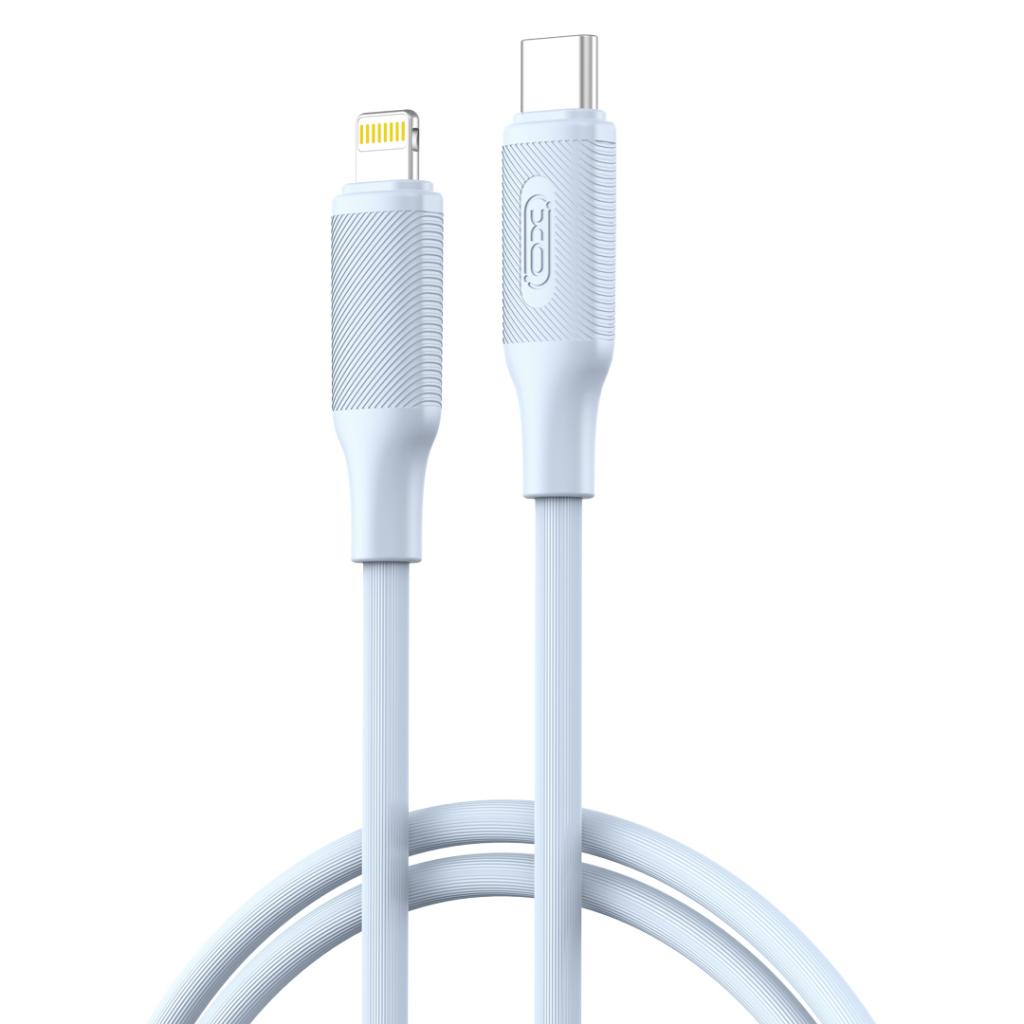 XO Кабел Type-C - Lightning, 1м, 27W, PD, NB-Q265A /син/